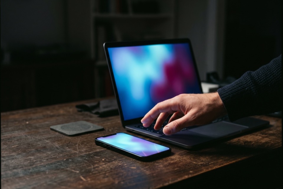 Choosing between a phone and a laptop
